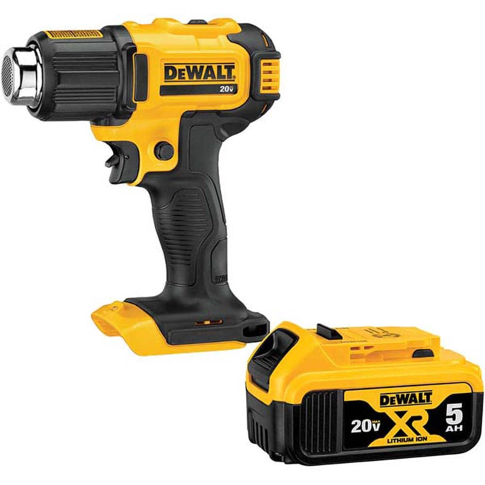 DeWALT - Heat Guns & Blowers Type: Heat Gun Heat Setting (Deg F): 550-990 - Makers Industrial Supply