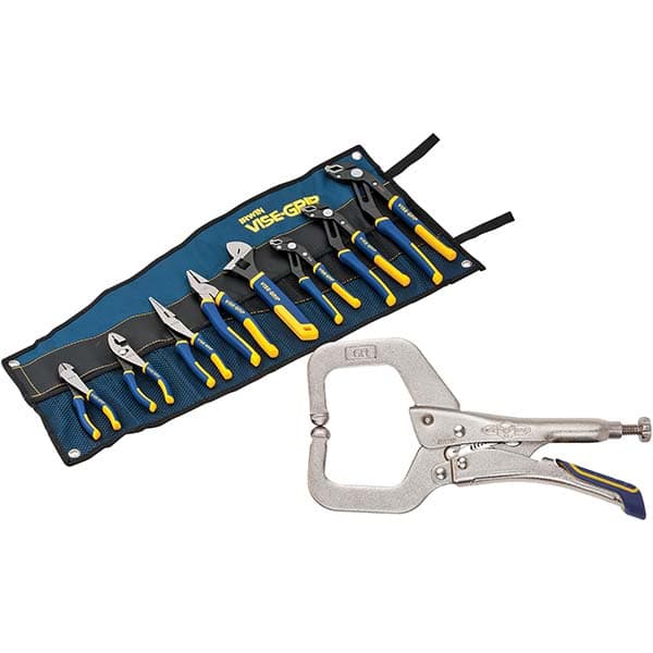 Irwin - Plier Sets Set Type: Assortment Number of Pieces: 8.000 - Makers Industrial Supply