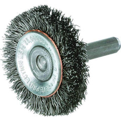 Osborn - Wheel Brushes Outside Diameter (Inch): 4 Shank Diameter (Inch): 1/4 - Makers Industrial Supply