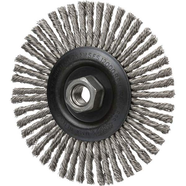 Osborn - Wheel Brushes Outside Diameter (Inch): 4 Arbor Hole Thread Size: 5/8-11 - Makers Industrial Supply