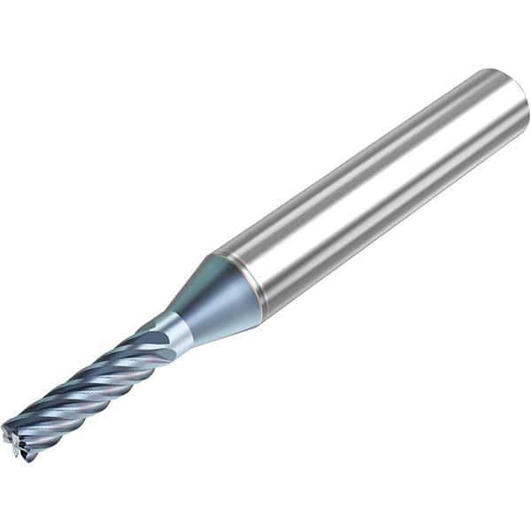 Niagara Cutter - 1/8" Diam 6 Flute Solid Carbide 0.01" Corner Radius End Mill - Makers Industrial Supply