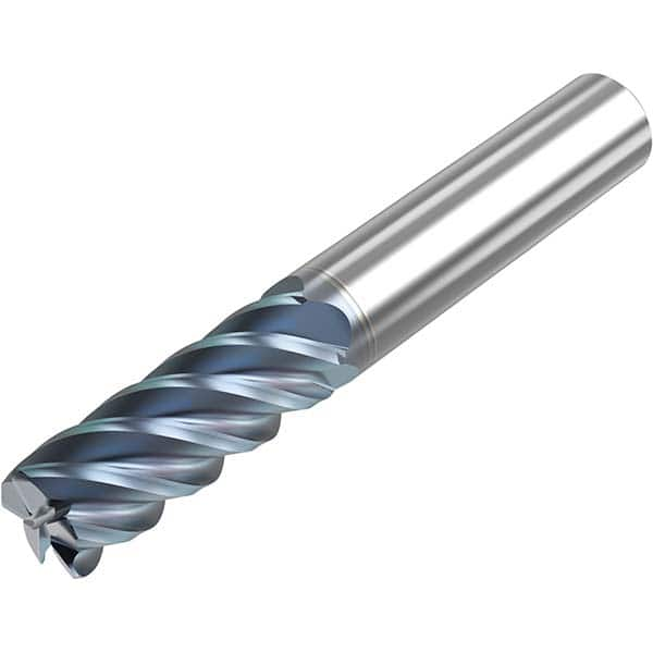 Niagara Cutter - 5/8" Diam 5 Flute Solid Carbide 0.03" Corner Radius End Mill - Makers Industrial Supply