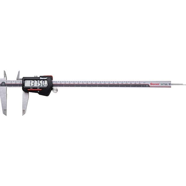 Starrett - Electronic Calipers Minimum Measurement (mm): 0.00 Maximum Measurement (mm): 300.00 - Makers Industrial Supply