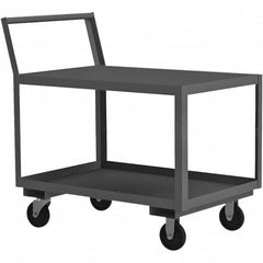 Durham - 1,200 Lb Capacity 2-Shelf Low Deck Service Truck - Makers Industrial Supply