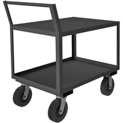 Durham - 1,200 Lb Capacity 2-Shelf Low Deck Service Truck - Makers Industrial Supply