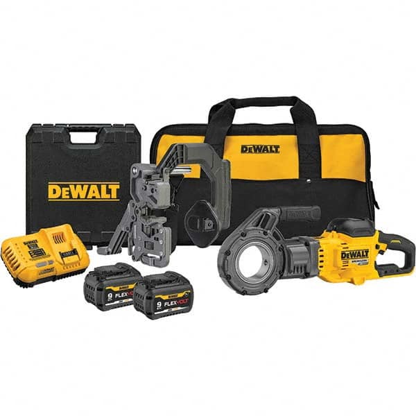 DeWALT - Power Pipe Threaders Type: Cordless Pipe Threader Voltage: 60 - Makers Industrial Supply