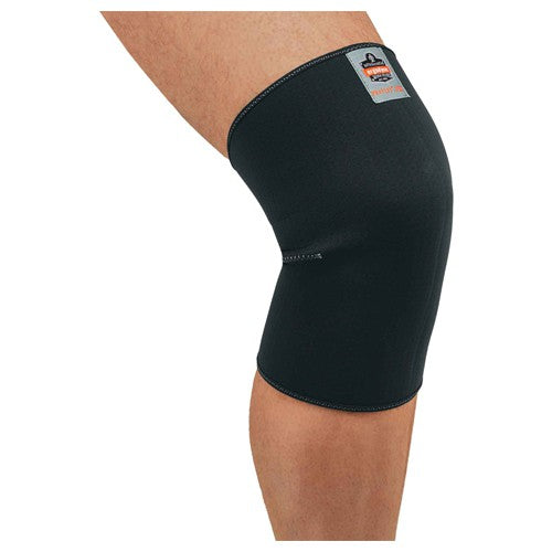 600 S Black Single Layer Neoprene Knee Sleeve - Makers Industrial Supply