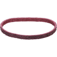 Dynabrade - 3/4" Wide x 18" OAL, Aluminum Oxide Abrasive Belt - Aluminum Oxide, Medium, Nonwoven, Cloth Backing, Wet/Dry - Makers Industrial Supply