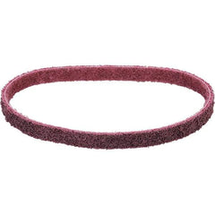 Dynabrade - 1/2" Wide x 24" OAL, Aluminum Oxide Abrasive Belt - Aluminum Oxide, Medium, Nonwoven, Cloth Backing, Wet/Dry - Makers Industrial Supply