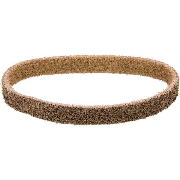 Dynabrade - 1-1/2" Wide x 30" OAL, Aluminum Oxide Abrasive Belt - Aluminum Oxide, Coarse, Nonwoven, X Weighted Cloth Backing, Wet/Dry - Makers Industrial Supply