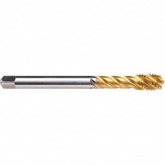 Emuge - M8x1.00 Metric Fine 0 Flute D5 Modified Bottoming Spiral Flute Tap - Makers Industrial Supply