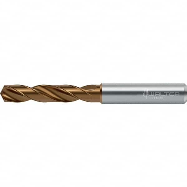 Walter-Titex - 4.8mm 140° Spiral Flute Solid Carbide Screw Machine Drill Bit - Makers Industrial Supply