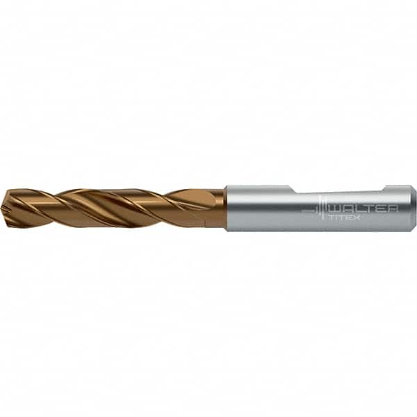 Walter-Titex - 10.4mm 140° Spiral Flute Solid Carbide Screw Machine Drill Bit - Makers Industrial Supply