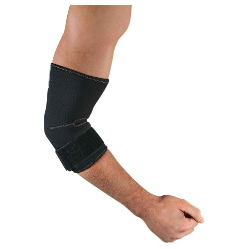 655 S Black Elbow Sleeve W/ Strap - Makers Industrial Supply