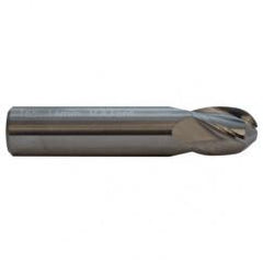 7/16 TuffCut GP Stub Length 4 Fl Ball Nose TiAlN Coated Center Cutting End Mill - Makers Industrial Supply