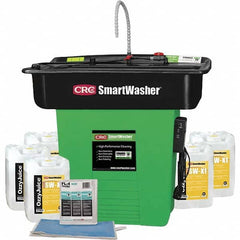 CRC - 25 Gal Free Standing Water-Based Mobile Parts Washer Kit - Makers Industrial Supply