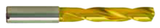 11.7mm Dia. - Carbide HP 5xD Drill-140° Point-Coolant-TiN - Makers Industrial Supply