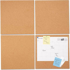 UNIVERSAL - Cork Bulletin Boards Style: Bulletin Color: Brown - Makers Industrial Supply