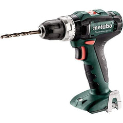 Metabo - 12 Volt 3/8" Keyless Chuck Cordless Hammer Drill - 0 to 21,000 BPM, 0 to 360 & 1,400 RPM, Reversible - Makers Industrial Supply