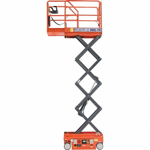 Ballymore - Cherry Pickers (Personal Lifts) Type: Scissor Lift Table Type of Power: Battery - Makers Industrial Supply