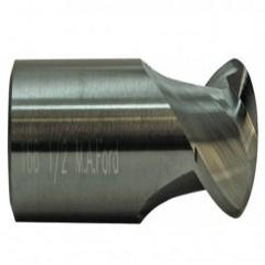 4mm TuffCut GP Stub Length 2 Fl Ball Nose TiN Coated Center Cutting End Mill - Makers Industrial Supply
