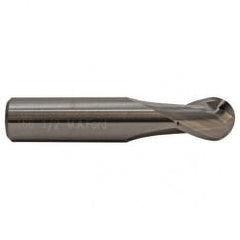 5.5mm TuffCut GP Stub Length 2 Fl Ball Nose Center Cutting End Mill - Makers Industrial Supply