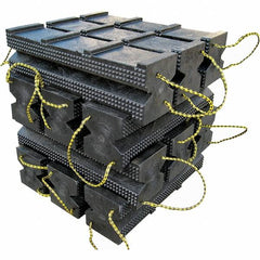 AME International - Cribbing Blocks & Sets Material: Recycled Plastic Height (Inch): 24 - Makers Industrial Supply