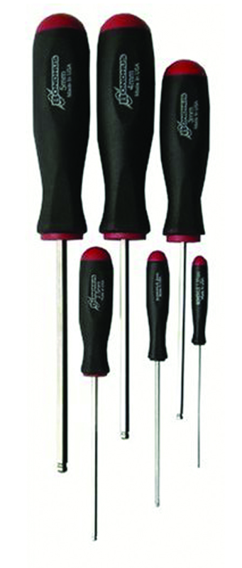 6PC BALL END SCREWDRIVER SET - Makers Industrial Supply