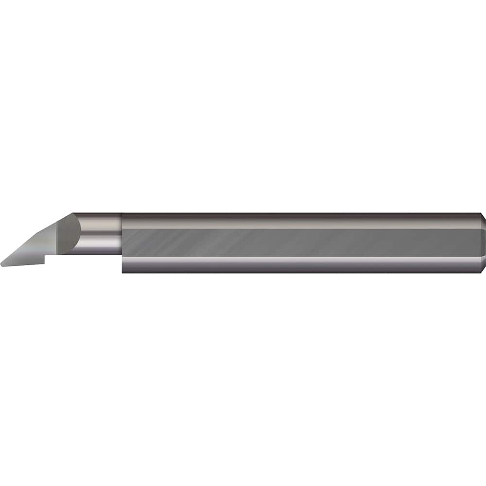 Profiling Tools; Minimum Bore Diameter (Decimal Inch): 0.4300; Maximum Bore Depth (Decimal Inch): 3/4; Radius: 0.0080; Overall Length (Decimal Inch): 3; Shank Diameter (Inch): 1/2; Projection: Projection; Finish/Coating: Uncoated; Projection (Decimal Inch