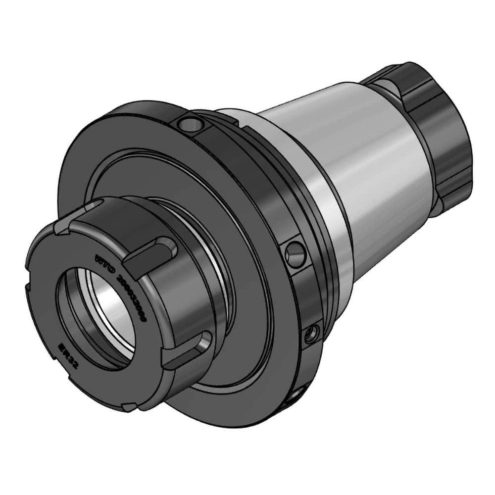 WTO - Modular Tool Holding System Adapters; Modular System Size: ER32 ; Taper Size: ER50QF ; Projection (mm): 37 ; Through Coolant: Yes - Exact Industrial Supply