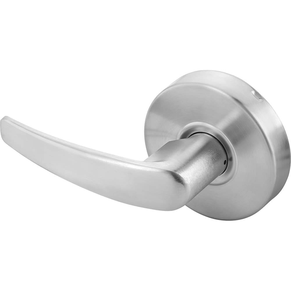 Yale - Lever Locksets; Door Thickness: 1-3/4 (Inch); Door Thickness: 1-3/4 ; Back Set: 2-3/4 (Inch); For Use With: Decorative Trim ; Finish/Coating: Satin Chrome ; Special Item Information: Single Dummy Trim Function - Exact Industrial Supply