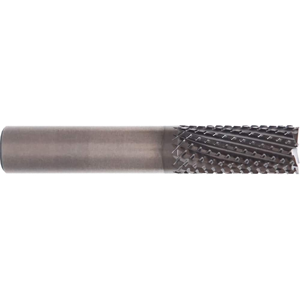 M.A. Ford - 0.1181" Diam, 12mm LOC, 0.1181" Shank Diam, 6-Flute End Mill-End Diamond-Pattern Router Bit - Exact Industrial Supply