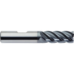 M.A. Ford - Corner Radius & Corner Chamfer End Mills; Mill Diameter (Inch): 1/2 ; Mill Diameter (Decimal Inch): 0.5000 ; End Type: Corner Radius ; Corner Radius (Inch): 0.19 ; Corner Radius (Decimal Inch): 0.19 ; Number of Flutes: 5 - Exact Industrial Supply