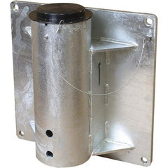 THERN - Davit Crane Bases Base Type: Wall Mount Base Finish/Coating: Galvanized - Makers Industrial Supply