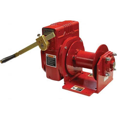 THERN - Winches Type: Worm Gear Hand Winch Line Pull Capacity (Lb.): 4,000 - Makers Industrial Supply