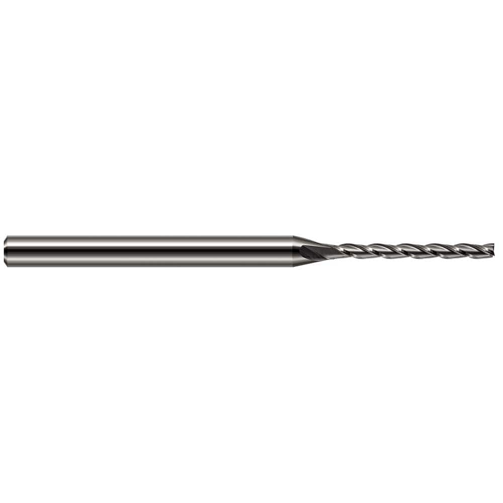 Harvey Tool - Square End Mills; Mill Diameter (Inch): 1/4 ; Mill Diameter (Decimal Inch): 0.2500 ; Length of Cut (Inch): 2-1/2 ; Length of Cut (Decimal Inch): 2.5000 ; Material: Solid Carbide ; Finish/Coating: Uncoated - Exact Industrial Supply