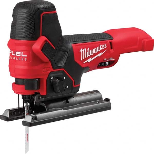 Milwaukee Tool - Cordless Jigsaws Voltage: 18 Strokes per Minute: 0-3500 - Makers Industrial Supply