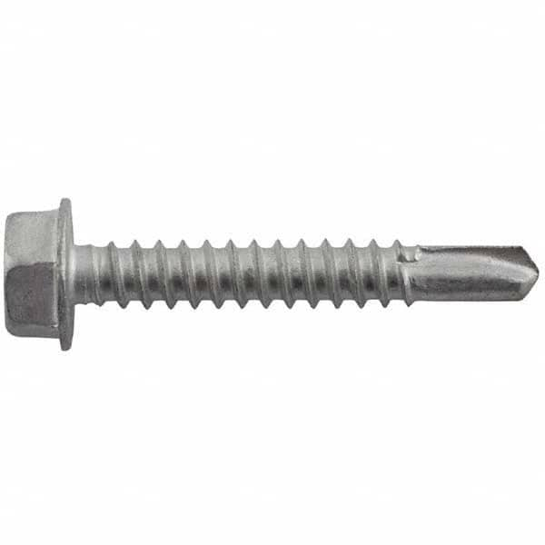 DeWALT Anchors & Fasteners - #10-16, Hex Washer Head, Hex Drive, 3/4" Length Under Head, #3 Point, Self Drilling Screw - Makers Industrial Supply