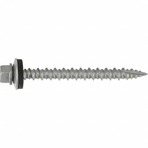 DeWALT Anchors & Fasteners - #10-16, Hex Washer Head, Hex Drive, 1-1/2" Length Under Head, #17 Point, Self Drilling Screw - Makers Industrial Supply