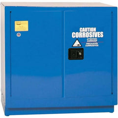 Eagle - Safety Cabinets Hazardous Chemical Type: Corrosive Chemicals Color: Royal Blue - Makers Industrial Supply