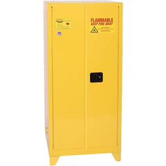 Eagle - Safety Cabinets Hazardous Chemical Type: Flammable and Combustible Liquids Color: Yellow - Makers Industrial Supply