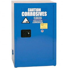 Eagle - Safety Cabinets Hazardous Chemical Type: Corrosive Chemicals Color: Royal Blue - Makers Industrial Supply