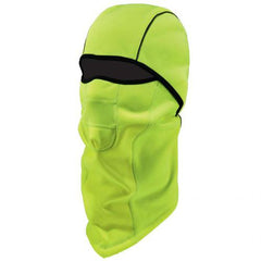 6823HV Lime Hinged Balaclava Wind-Proof - Makers Industrial Supply