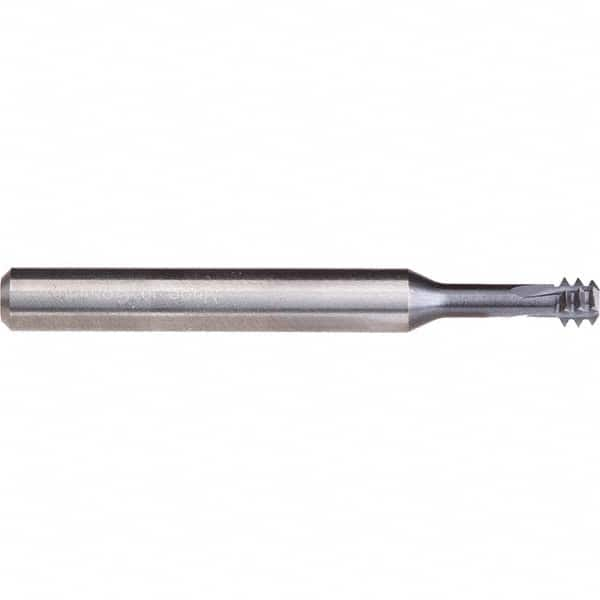 Emuge - Helical Flute Thread Mills Pitch (mm): 0.80 Material: Carbide - Makers Industrial Supply