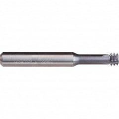 Emuge - Helical Flute Thread Mills Threads Per Inch: 16 Material: Carbide - Makers Industrial Supply