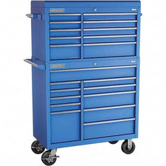 Champion Tool Storage - Tool Storage Combos & Systems Type: Top Chest/Roller Cabinet Combo with Maintenance Cart Drawers Range: 16 Drawers or More - Makers Industrial Supply