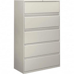 ALERA - File Cabinets & Accessories Type: Lateral Files Number of Drawers: 5 - Makers Industrial Supply