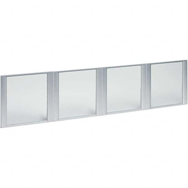 ALERA - File Cabinets & Accessories Type: Glass Door Set Number of Drawers: 0 - Makers Industrial Supply