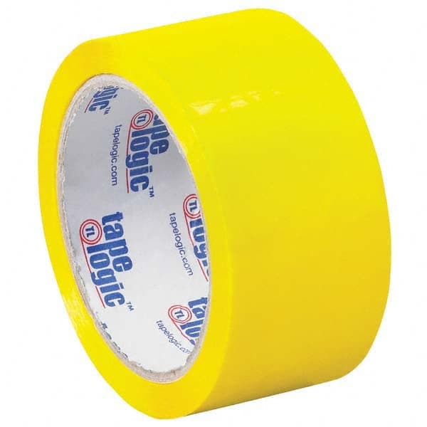 Tape Logic - Pack of (18) 55 Yd Rolls 2" Yellow Box Sealing & Label Protection Tape - Makers Industrial Supply