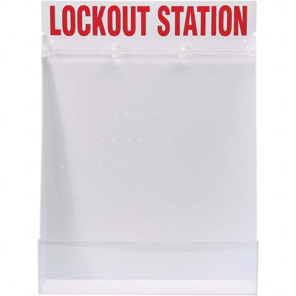 Brady - Empty Polystyrene Lockout Device & Tag Station - Makers Industrial Supply